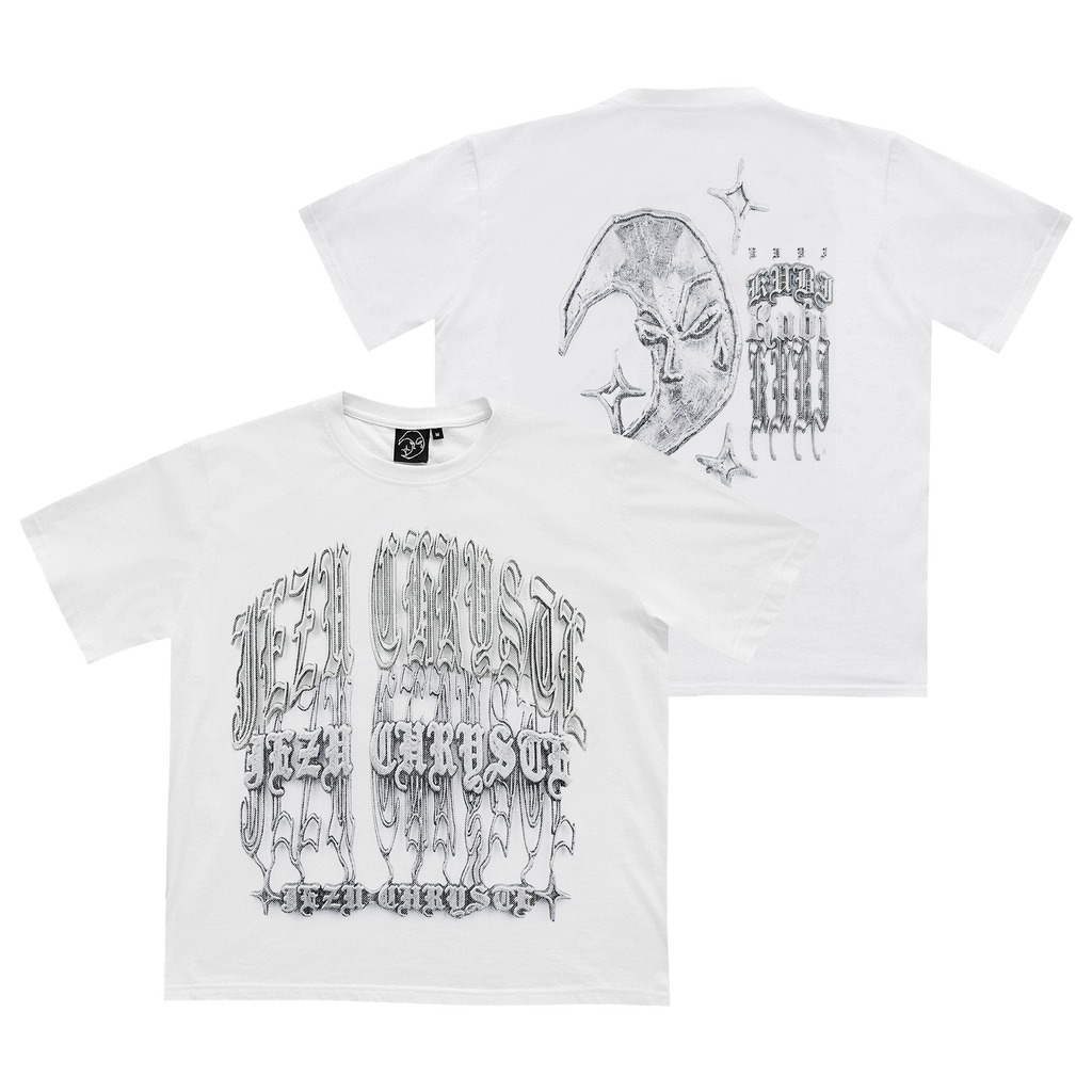 JEZU CHRYSTE KUBI T-SHIRT BIAŁY (PRZEDSPRZEDAŻ)